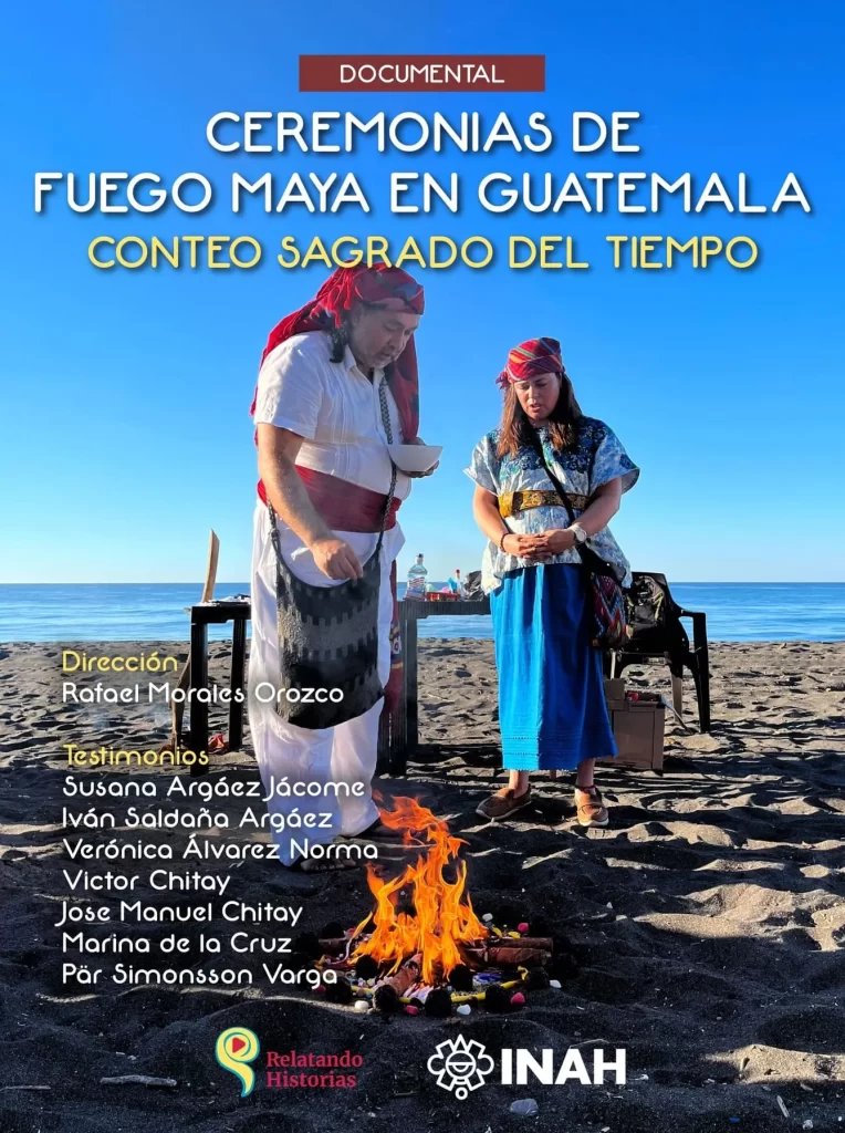 Ceremonias de Fuego Maya en Guatemala, Conteo sagrado del tiempo