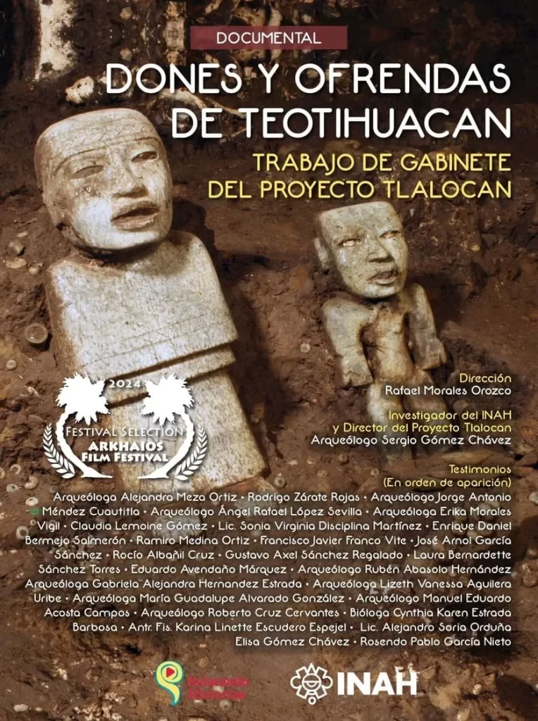 Dones y ofrendas de Teotihuacan, Trabajo de gabinete del Proyecto Tlalocan