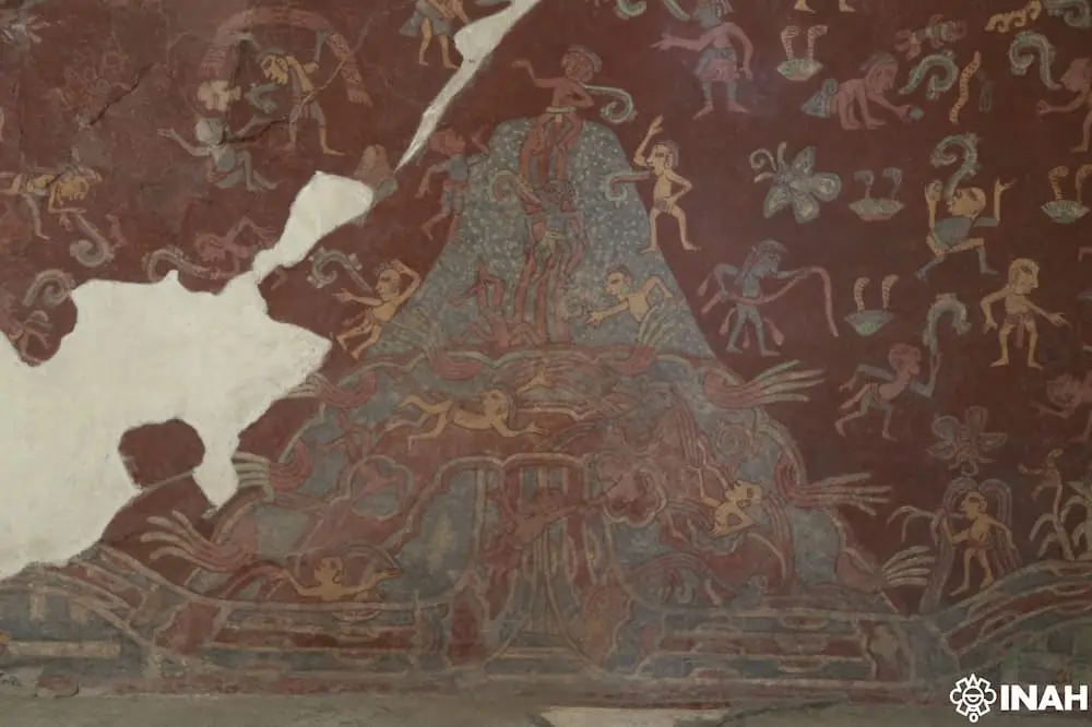 Documental La fiesta grande de Teotihuacan, Mural de Tepantitla